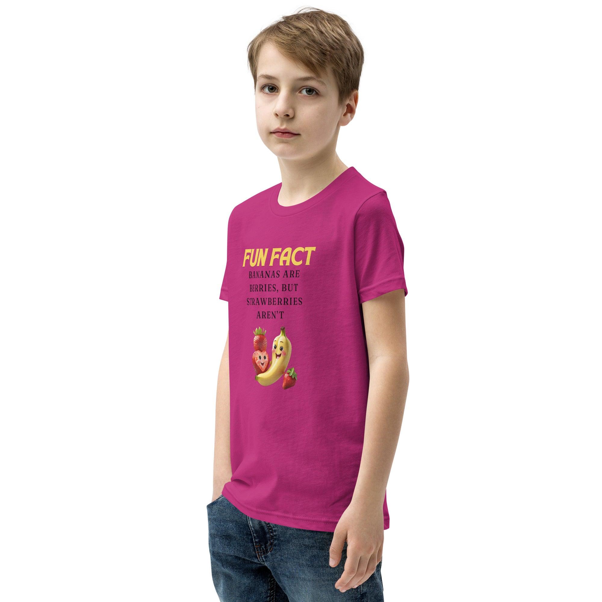 Banana Fact Youth T-Shirt - Swag Me