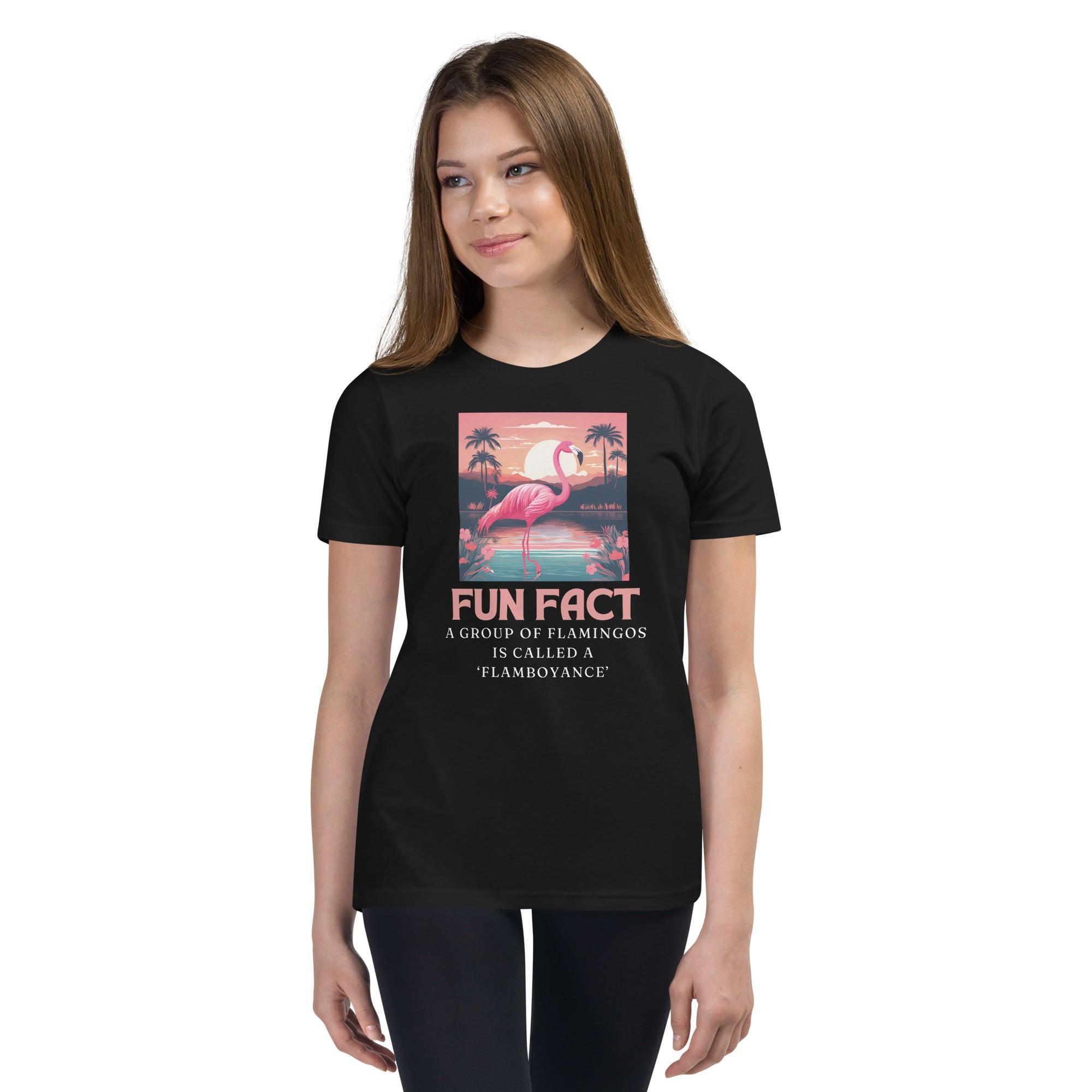 Flamingo Youth T-Shirt - Swag Me