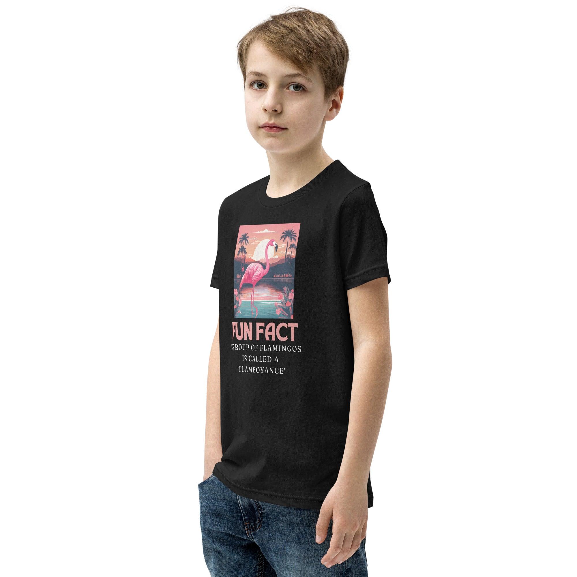 Flamingo Youth T-Shirt - Swag Me