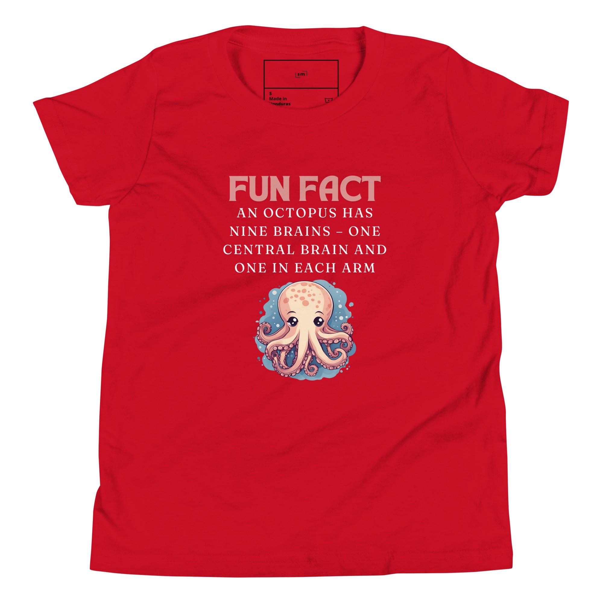 Octopus Youth T-Shirt - Swag Me