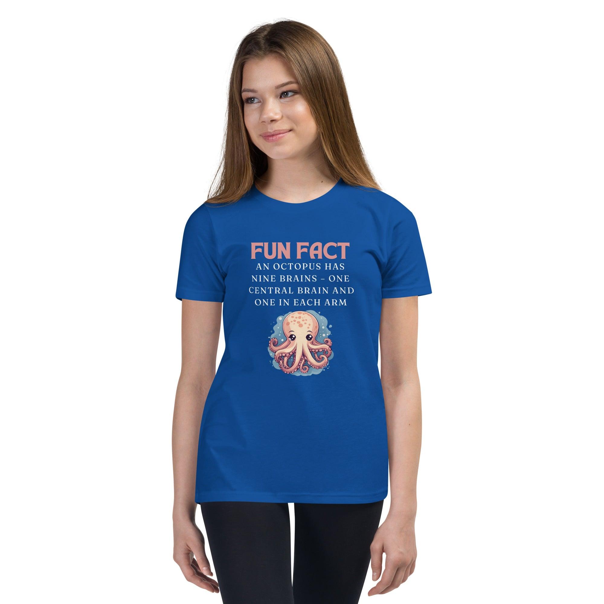 Octopus Youth T-Shirt - Swag Me