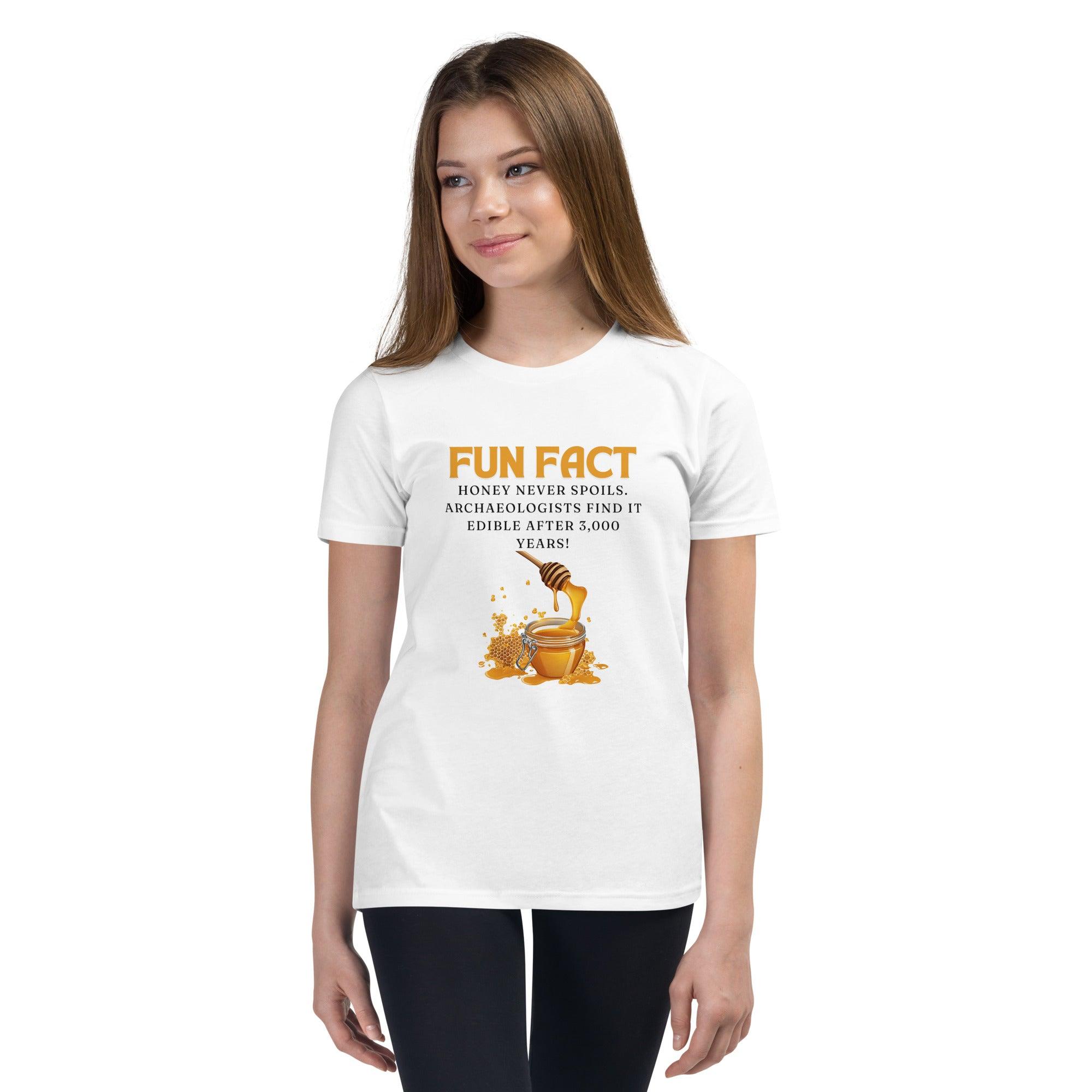 Honey Never Spoils Youth T-Shirt - Swag Me