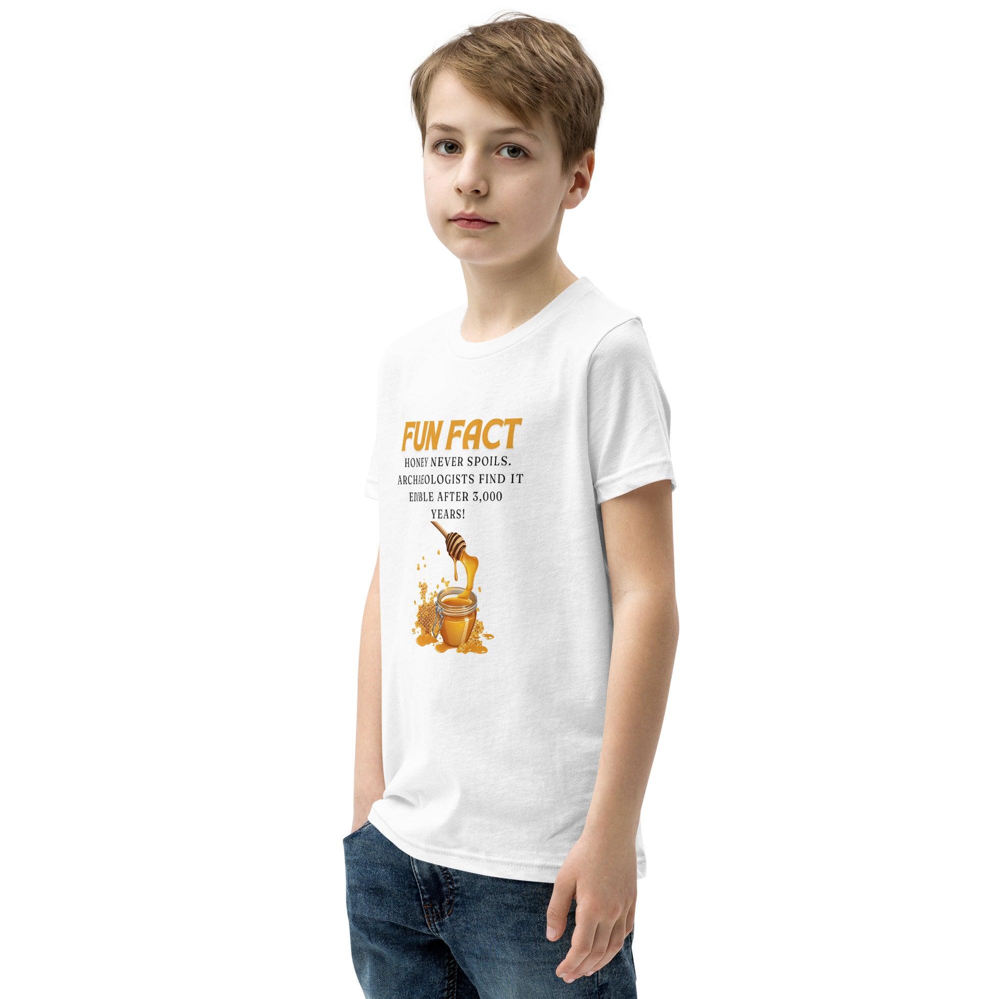 Honey Never Spoils Youth T-Shirt - Swag Me